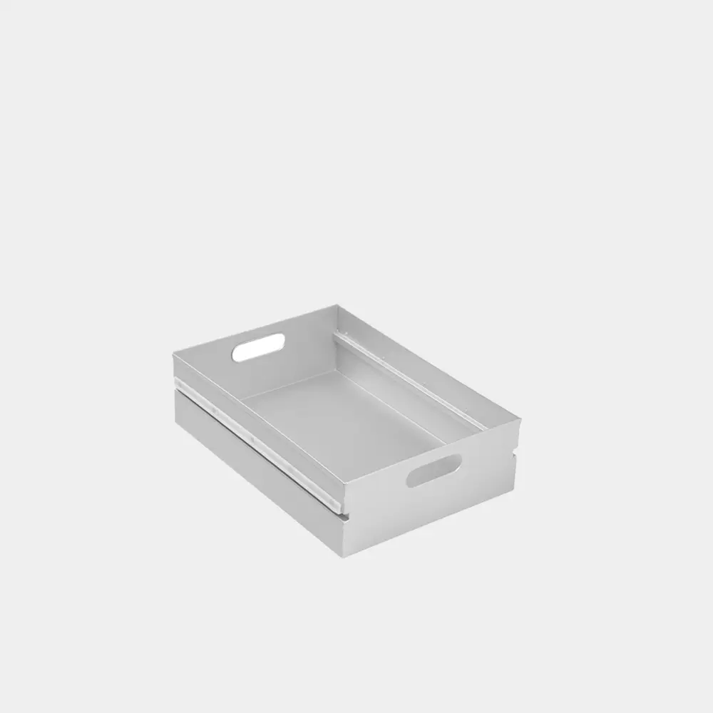 Schublade aus Aluminium