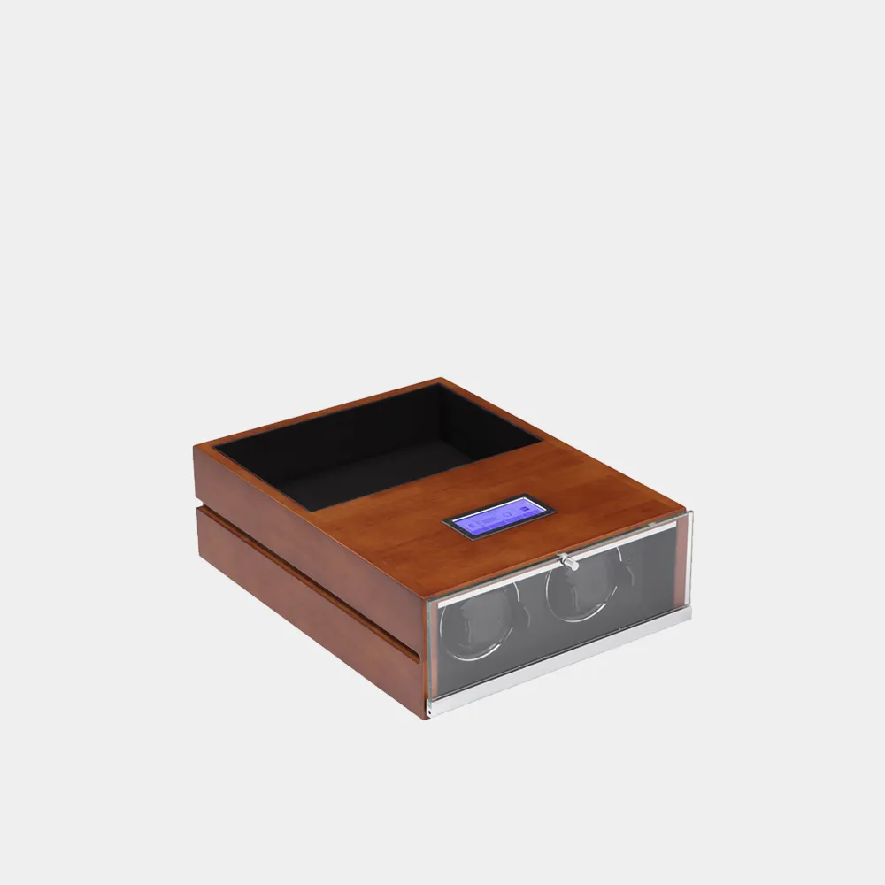 Tiroir avec remontoir pour 2 montres