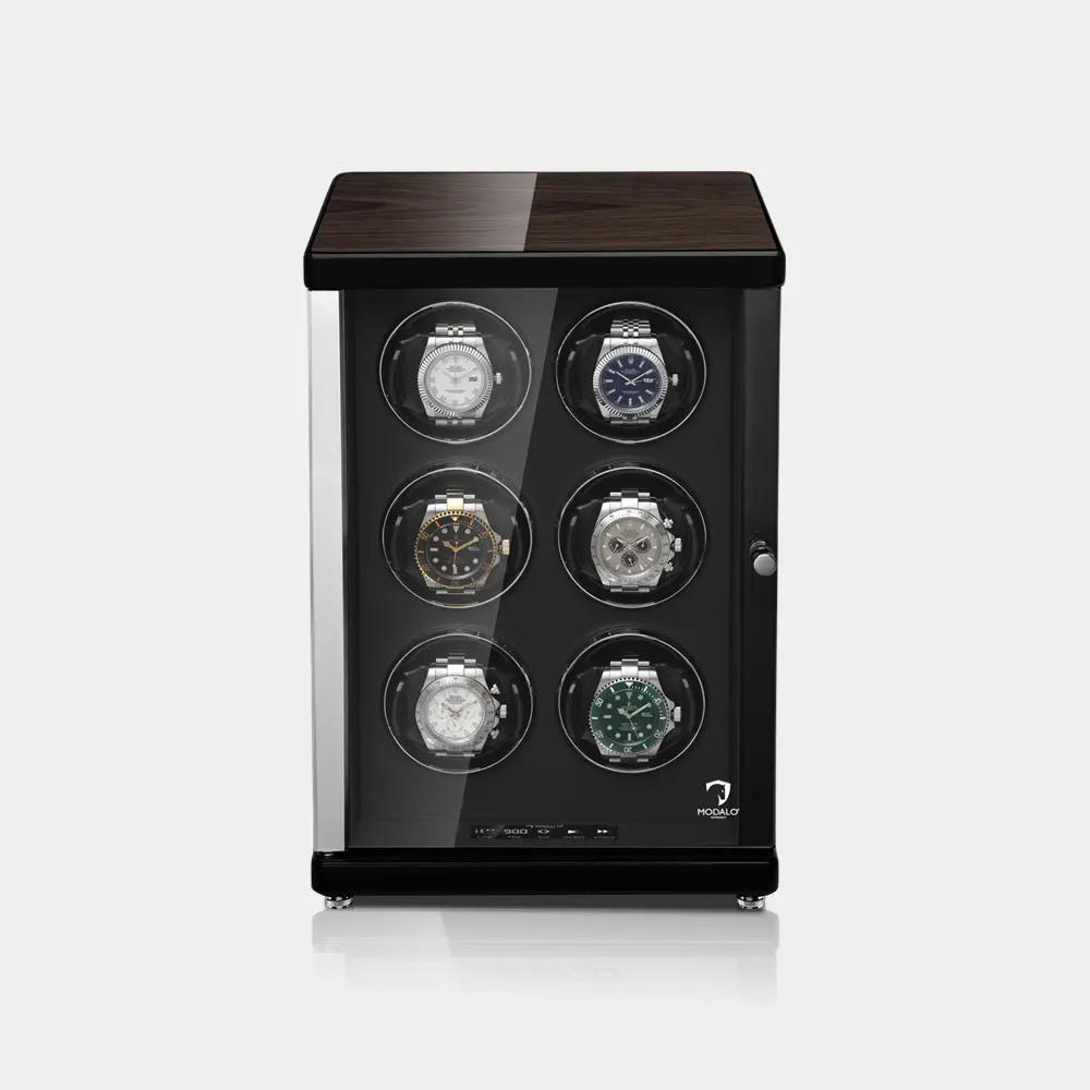 AMBIENTE remontoir vertical pour 6 montres