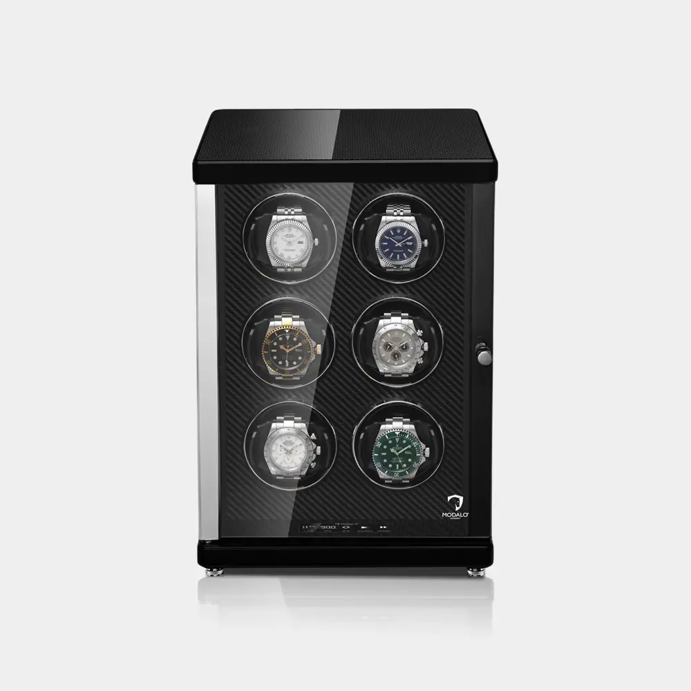AMBIENTE remontoir vertical pour 6 montres
