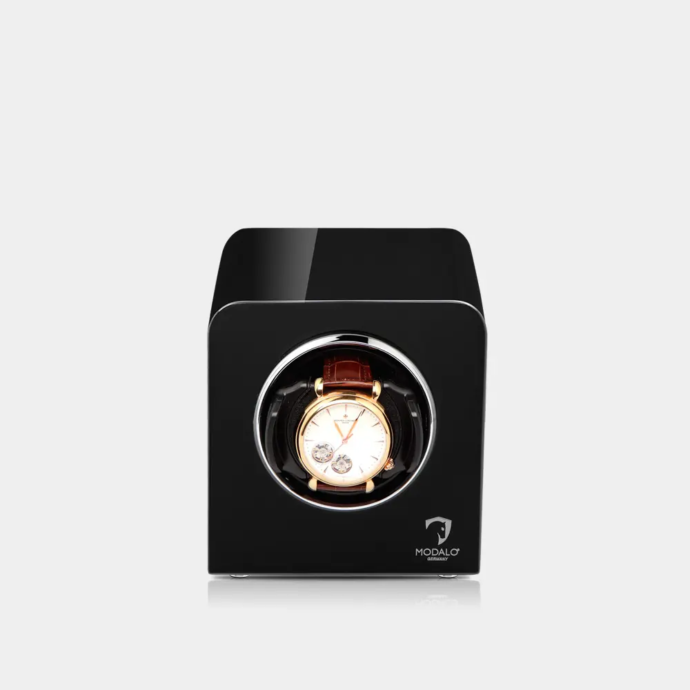 [2701114] INSPIRATION remontoir pour 1 montre (Hochglanz Schwarz)