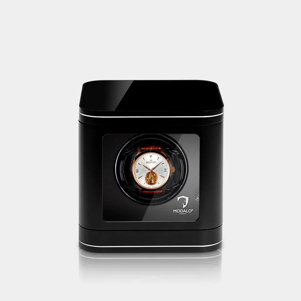 [154.01.02.1] ESTATE Single Watch Winder (High-Gloss Black)