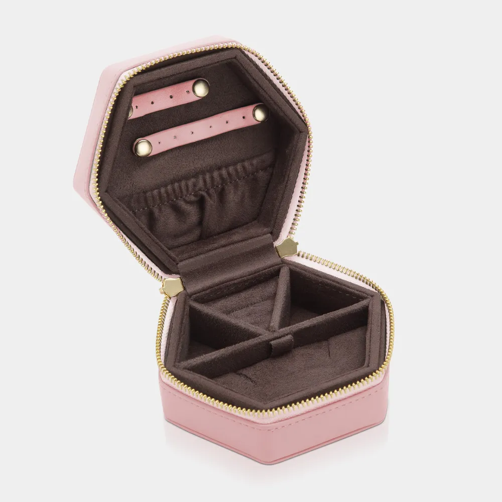 [9876] GLORIA Jewellery Box (Rosenleder)