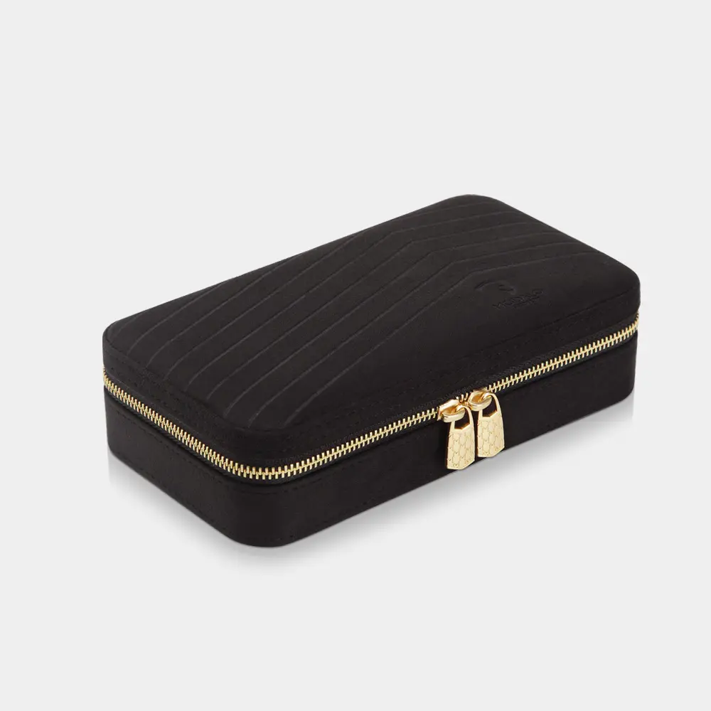 [8716] CUSTODIA Schmuckbox (Schwarzes Samt)