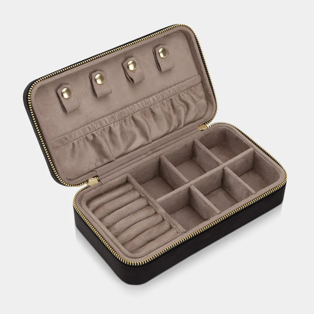 [8716] CUSTODIA Schmuckbox (Schwarzes Samt)