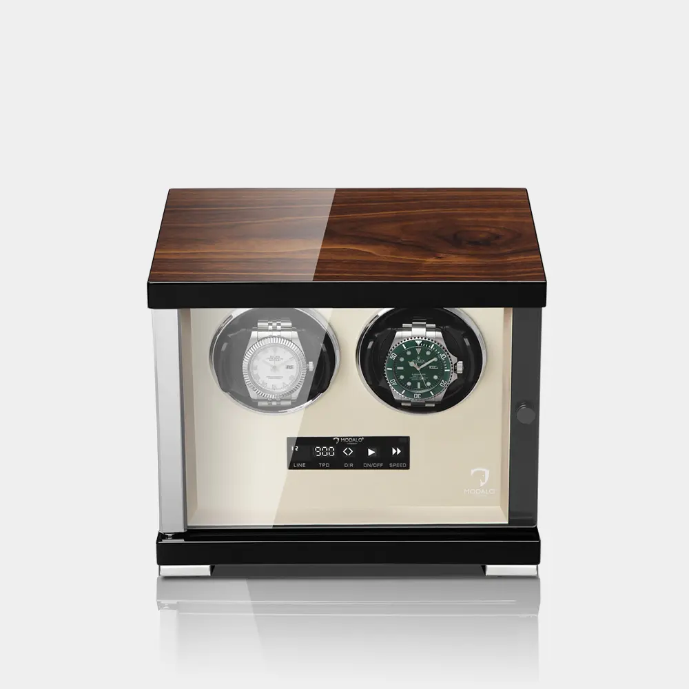 SHOWTIME remontoir pour 2 montres