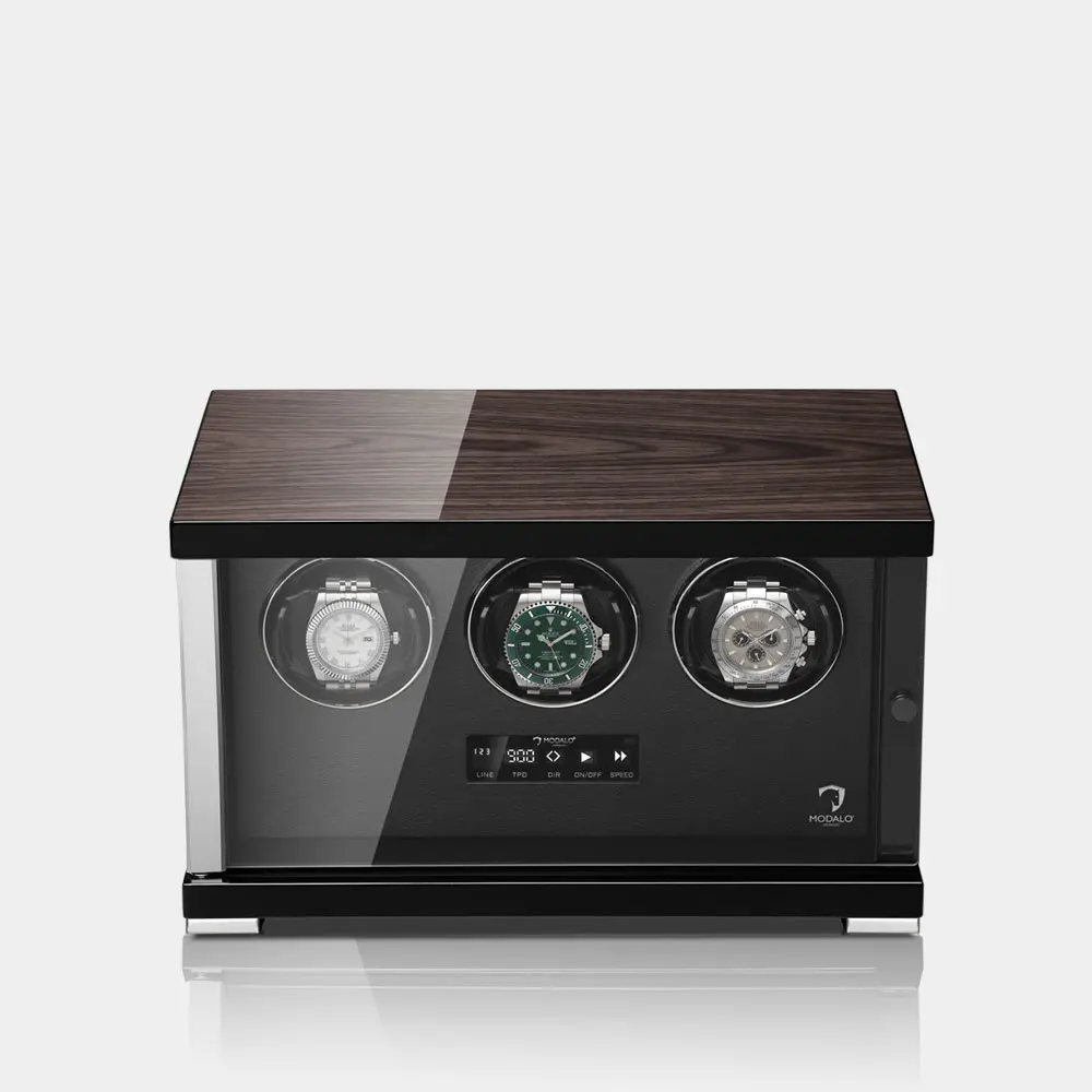 SHOWTIME remontoir pour 3 montres