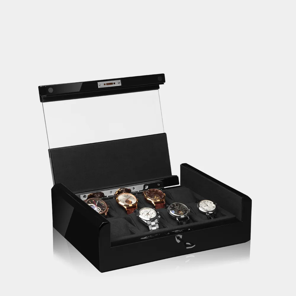[7008815] IMPERIA Watch Box for 8 Watches (Hochglanz Carbon)