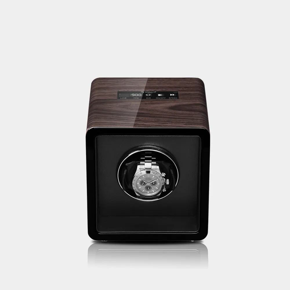 [1801714] SATURN remontoir pour 1 montre (Makassar / Schwarz)