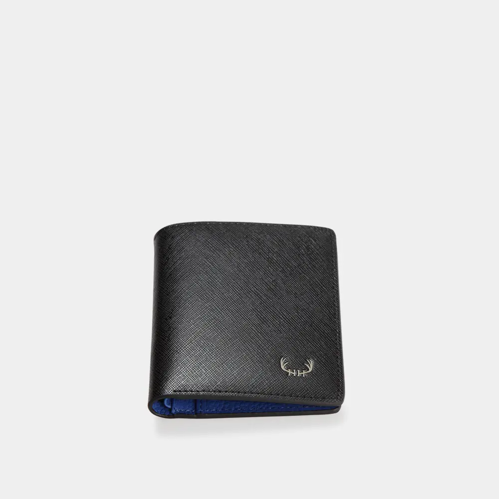HIRSCHHORN Men's Slim Leather Wallet